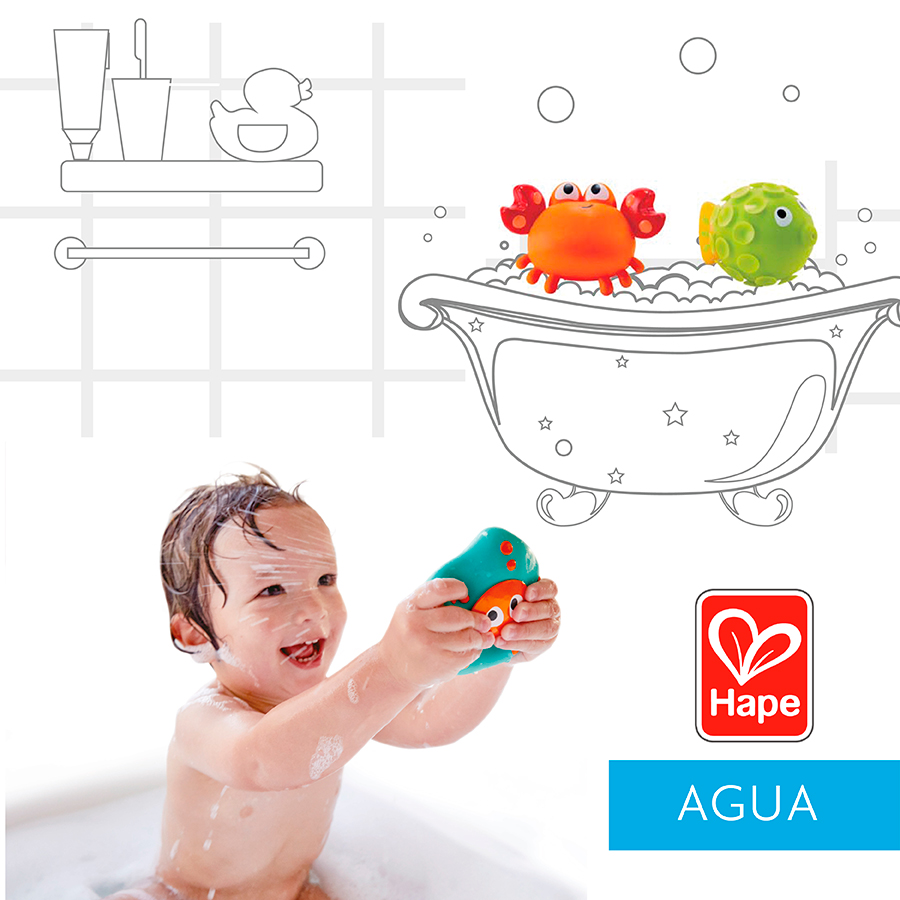 Que la hora del baño sea un momento de diversión