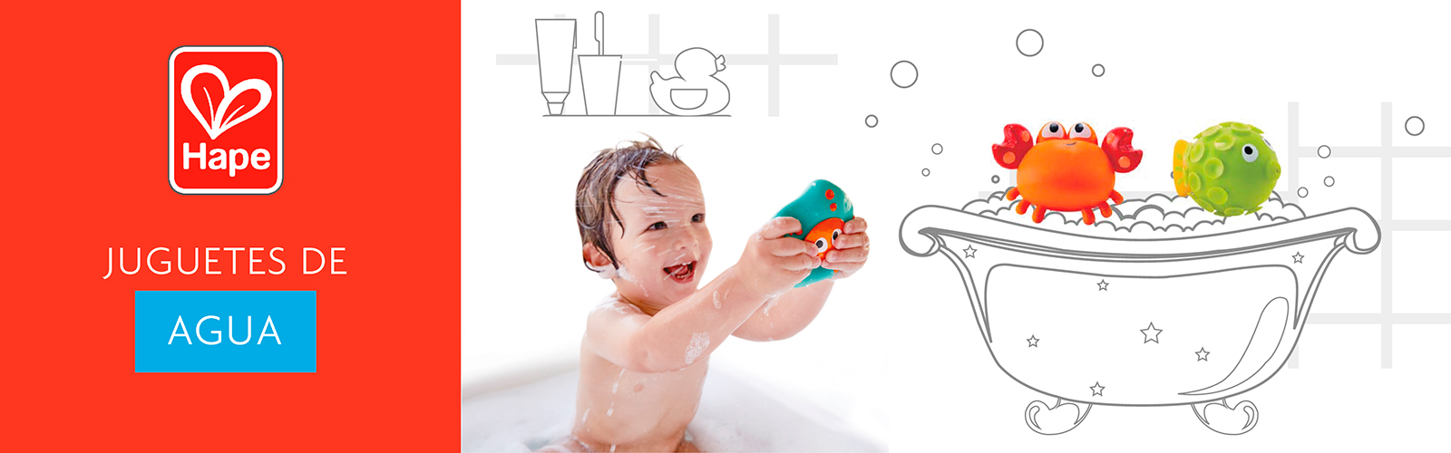 Que la hora del baño sea un momento de diversión