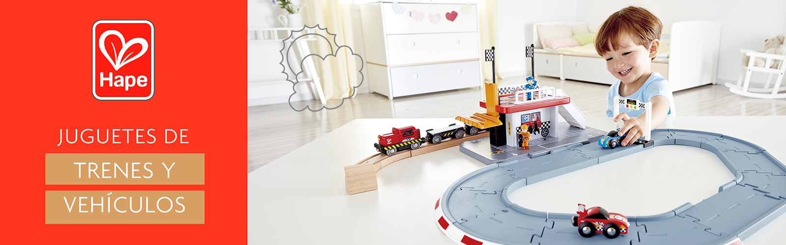 Horas y horas de armado de pistas, con los caminos que quieras elegir