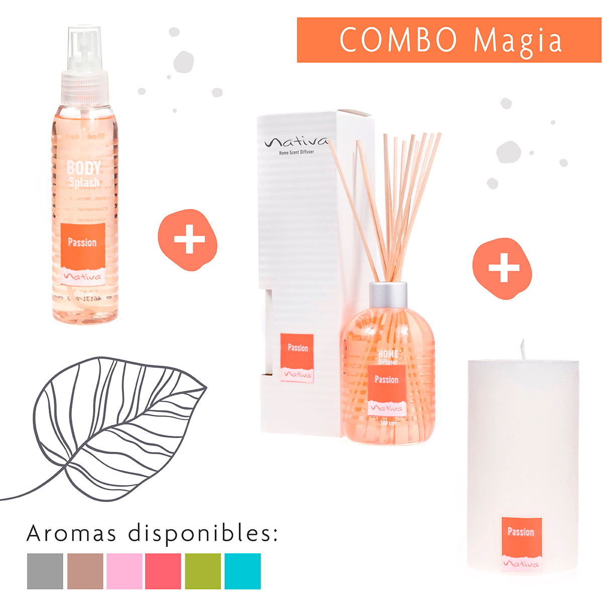 Combo Magia (Aroma a elección)