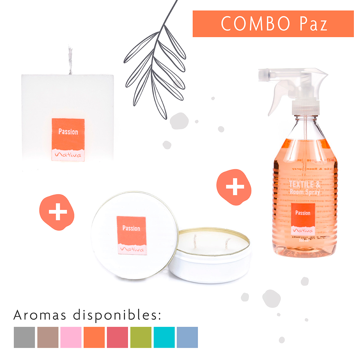 Combo Paz (Aroma a elección)
